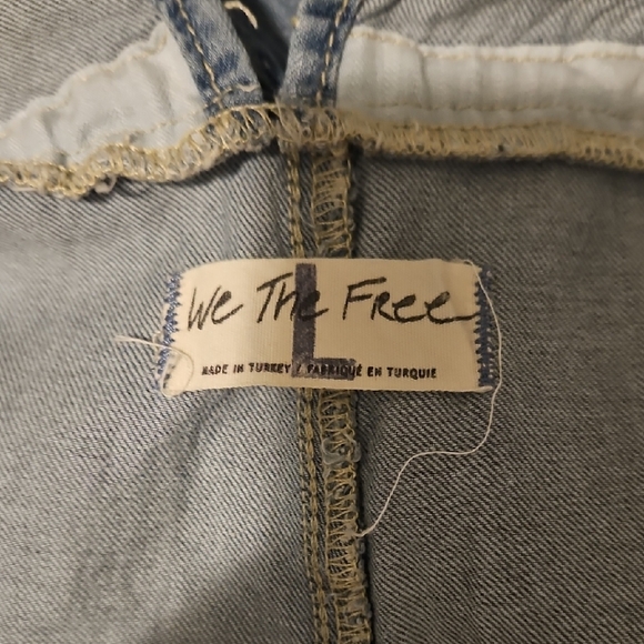 We The Free Blue Wide Leg Jumpsuit - Picture 8 of 8